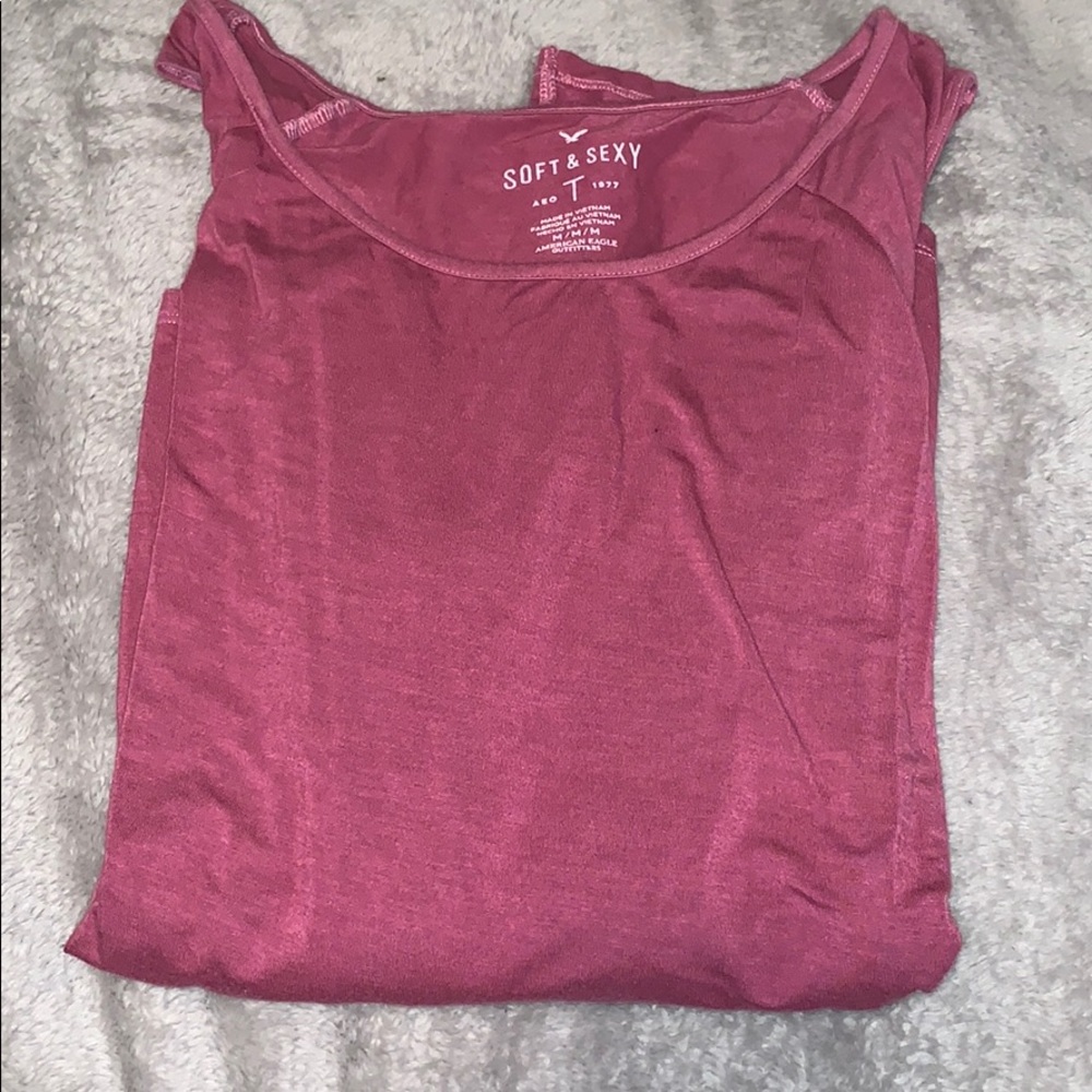 Dark Pink Long Sleeve